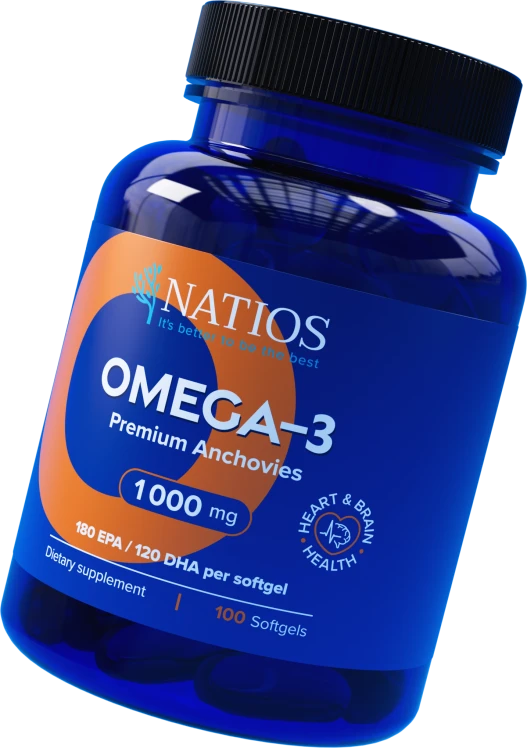 Natios Omega 3 Premium Anchovies